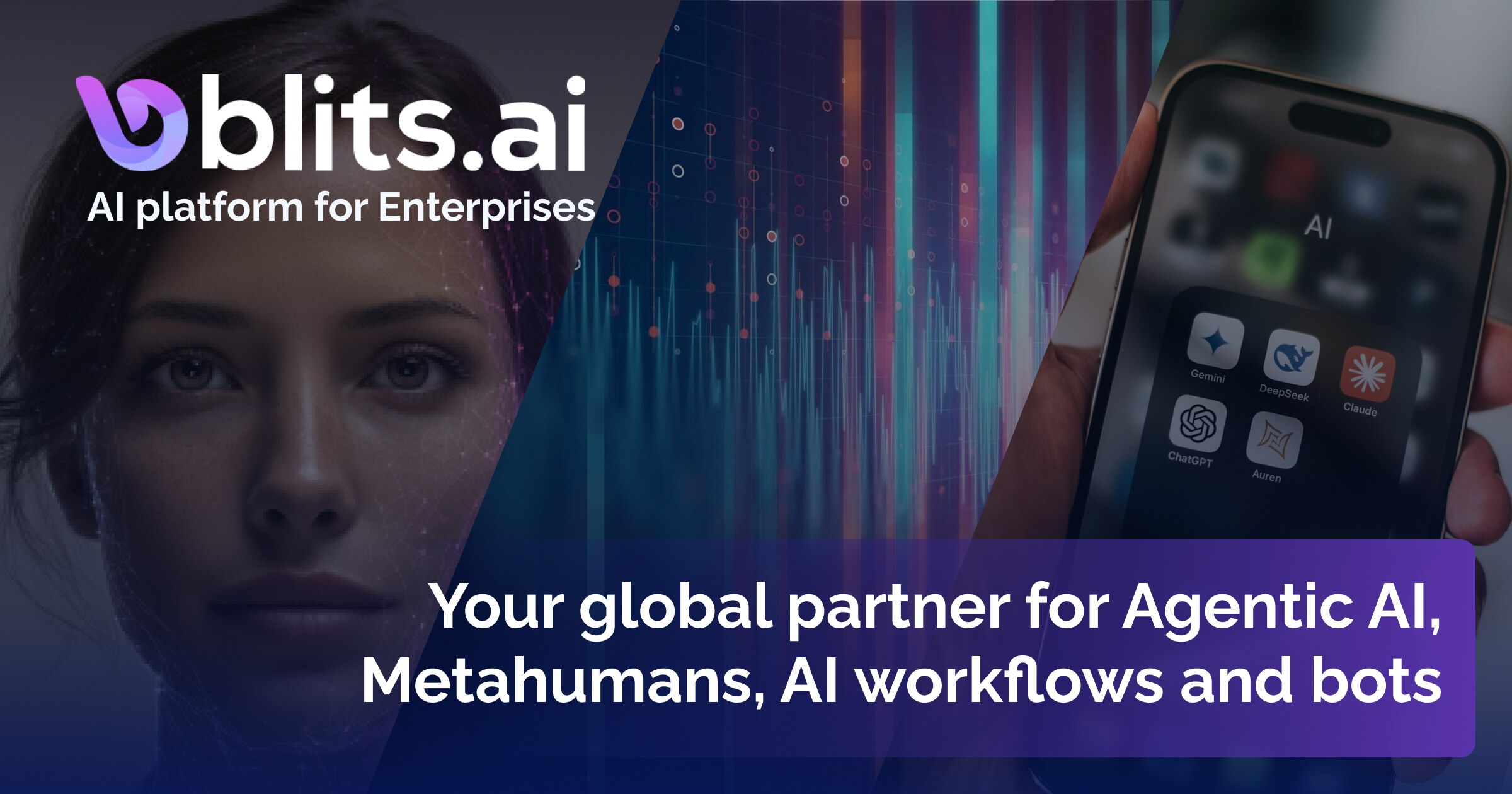 Blits.ai platform key visual